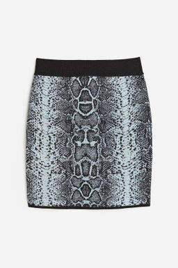 Falda en punto de jacquard - H&m фото 3