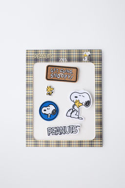SNOOPY PEANUTS FIVE PATCH PACK - Zara фото 4