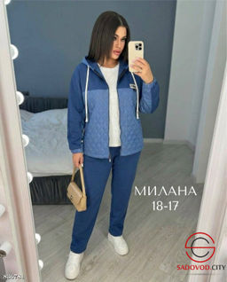 Теплый костюм двойка на флисе