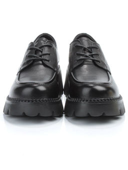 03-5935 BLACK Полуботинки женские (натуральная кожа)