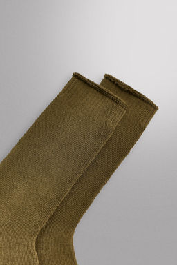 COTTON BLEND TERRY SOCKS - Zara фото 8