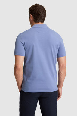Erkek _ndigo Regular Fit Polo Yaka Basic Ti__rt - U.s. polo assn фото 5
