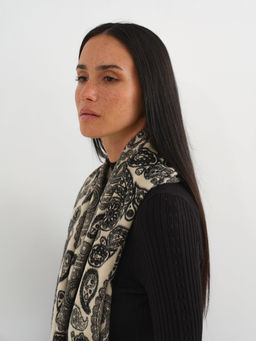 Conso/KSP 230305 - nero/milk Палантин  фото 2