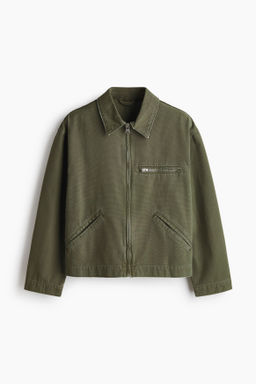 Chaqueta con cuello camisero