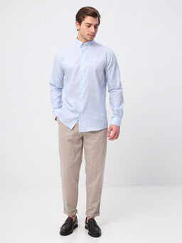 Сорочка мужская длинный рукав GREG 211/131/3350/Z/b  фото 10