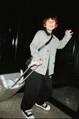 EMBROIDERED JOGGING TROUSERS - Zara фото 6