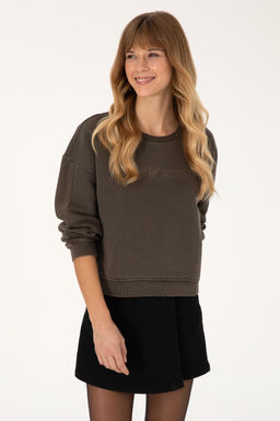 Kad_n Koyu Kahverengi Sweatshirt - U.s. polo assn фото 3