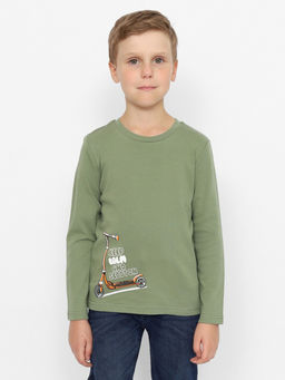 CRB wear / CWKB 63675-35-384 Джемпер для мальчика,хаки/Ex.Cherubino