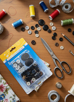 Цена за 2 шт. Набор пуговиц OLS-262-24