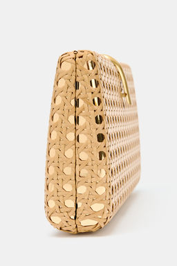 CAJA R?GIDA MET?LICA / Oro - Zara фото 3