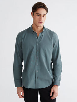 Regular Fit Oxford Erkek G?mlek