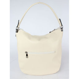 Сумка женская искусственная кожа ADEL-208/ММ, 1отд+еврокарман, плечевой ремень, бежевый/серый 260013 - Adelia фото 2