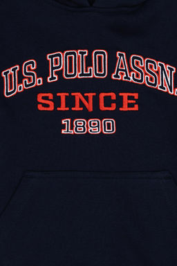 Erkek _ocuk Lacivert Kap__onlu Sweatshirt - U.s. polo assn фото 3