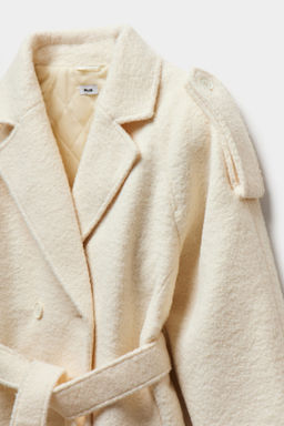 Пальто кучерявое с рукавом реглан - Mollis фото 5