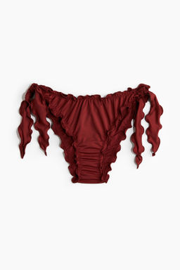 Braga de bikini con tiras de anudar