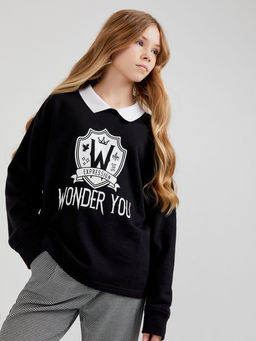 ACOOLA / Джемпер детский для девочек Vidar черный