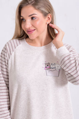 Пижама женская 1-248а (какао)