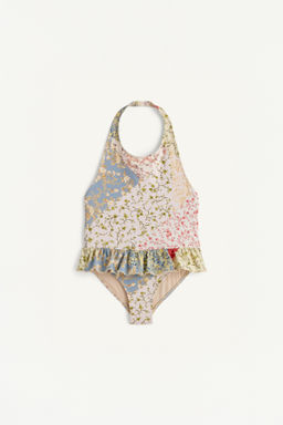 BA?ADOR PATCHWORK CUELLO HALTER LIMITED EDITION / Crudo / Vigor? - Zara фото 7