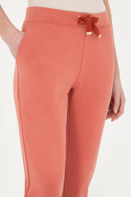 Женские спортивные штаны пудрового цвета - U.s. polo assn фото 11