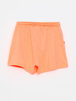 Beli Lastikli Bask?l? K?z ?ocuk ?ort - Waikiki фото 2