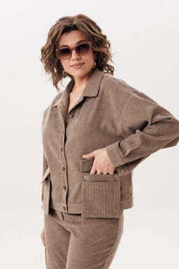 Жакет ANELLI 1528.1 кедровый орех