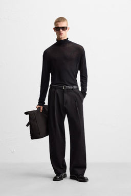 BALLOON-FIT PLEATED TROUSERS - Zara фото 11