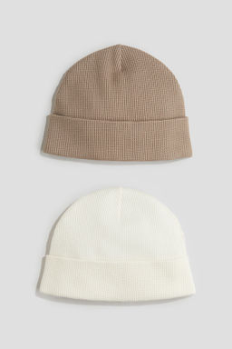 Pack de 2 gorros beanie de algod?n - H&m фото 3