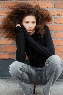 Cardigan de punto fino