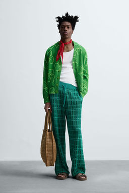 JACQUARD KNIT TROUSERS  OTIS KWAME KYE QUAICOE - Zara фото 11