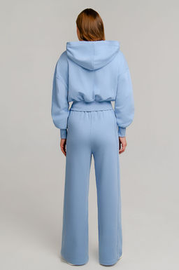 Арт. 2539/1 Костюм женский с брюками 42-48 (4 шт) Цвет:Голубой - Калинка фото 15