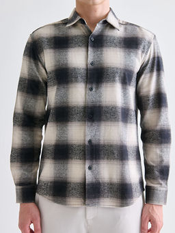 Regular Fit Uzun Kollu Ekose Erkek Oduncu G?mlek