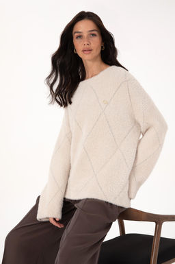 Kad_n Ta_ Bisiklet Yaka Kazak