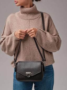 Женская сумка кросс-боди Azaro 3684 темно-коричневый соло