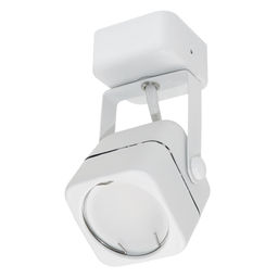 DLC-S611 GU10 WHITE Светильник декоративный накладной, серия Sotto. Без лампы, цоколь GU10. Металл. Белый. TM Fametto