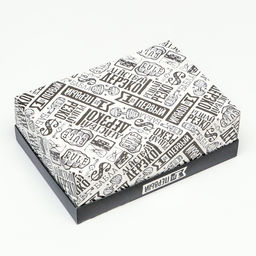 Цена за 5 шт. Коробка подарочная складная «Действуй дерзко» 24×17×8 см