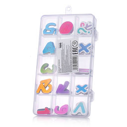 Счетный материал Цветная математика магнитный, в коробке