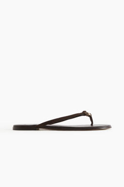 Chancletas con anilla decorativa - H&m фото 4