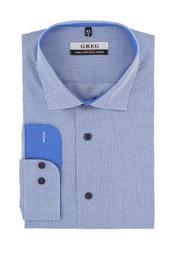 Сорочка мужская длинный рукав GREG 214/131/7308/Z/1_GB  фото 2