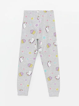 Beli Lastikli K?z ?ocuk Pijama Alt