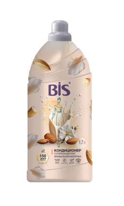 BIS кондиционер д/белья концентрированный 1,7л Миндальное молочко