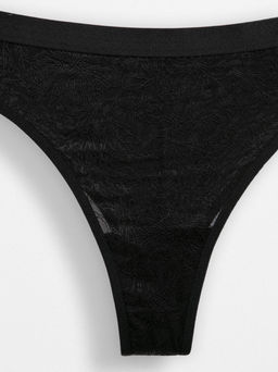 CONTE FLORAL TATTOO LBR 2927 Трусы женские black - Conte elegant фото 4