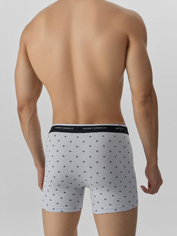 Цена за 2 штуки! Трусы боксеры мужские серые - Mark formelle фото 5