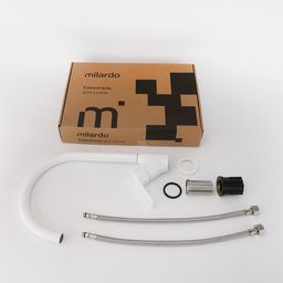 RORWT0JM05, Смеситель для кухни, белый матовый, Rora, MI
