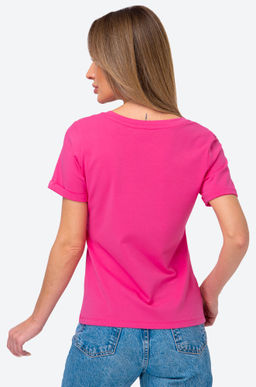 Женская футболка с V-вырезом Happy Fox  фото 7