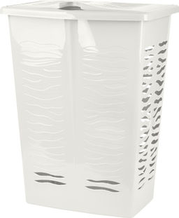 Корзина для белья Keeplex Regular с откидной крышкой 42л 39,8х29,9х53,7см KL1707