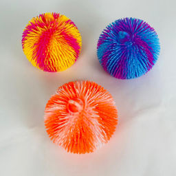 Мякиш антистресс Шарик пушистый 14 см в ассортименте