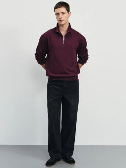 Толстовка relax fit на молнии / Zarina  фото 2