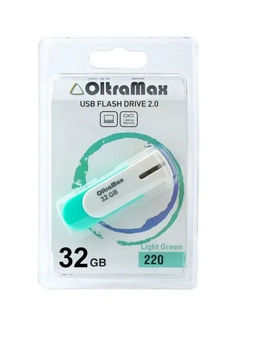 Флеш-накопитель 32Гб "OltraMax 220" светло-зеленый