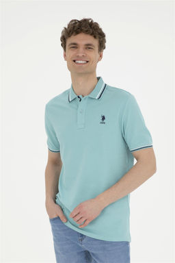 U. S. Polo Assn / Мужская мятная базовая футболка