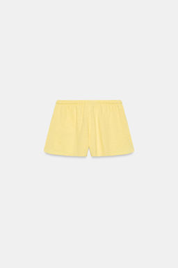 SHORTS FLAM? CORDONES / Amarillo claro - Zara фото 7